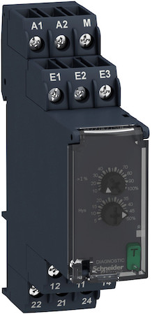 Schneider Electric RM22JA21MR РЕЛЕ КОНТР. ПОВ. ТОКА, БЕЗ ПАМ., 24-240В