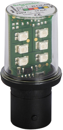 Schneider Electric DL1BDM6 СВЕТОДИОДН. КЛАСТЕР 230В СИНИЙ