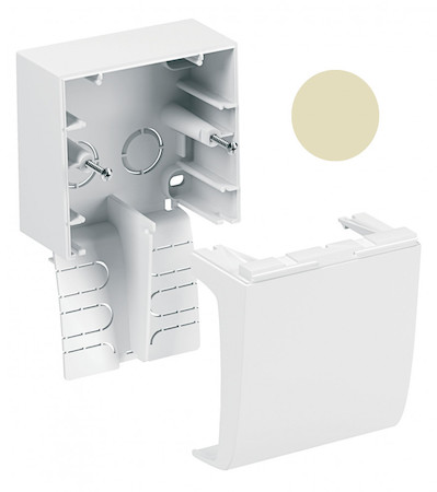 Schneider Electric ISM18435 TML-E-коробка одиночнаяП-Крышка БЕЖ