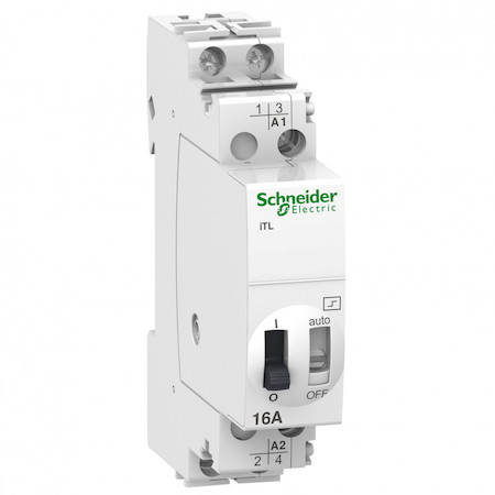 Schneider Electric A9C30112 ИМПУЛЬСНОЕ РЕЛЕ iTL16A 2НО 24В АС 50-60ГЦ 12В DC