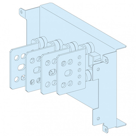 Schneider Electric 04430 ВВОД.ПЛ.С СИЛ.И КОННЕК, 4 ПОЛЮСА, 250 A