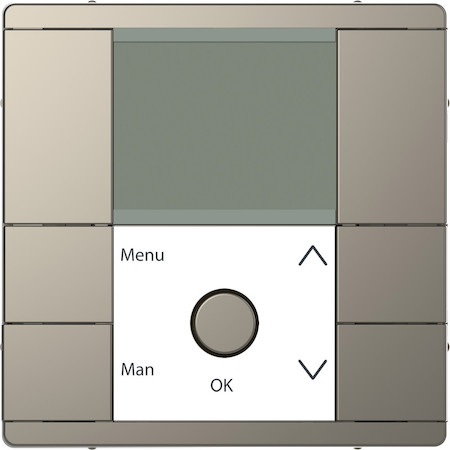 Schneider Electric MTN5755-6050 MERTEN D-Life PlusLink ЦЕНТРАЛЬНАЯ ПЛАТА ТАЙМЕРА с дисплеем, НИКЕЛЬ, SD