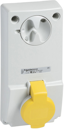 Schneider Electric 82029 РОЗ UNIKA РАЗД ТР-Ф 16A 3PE 100-130 IP44