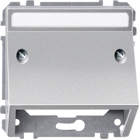 Schneider Electric MTN464360 MERTEN НАКЛАДКА наклонная д/телеком. техники АЛЮМИНИЙ, SD