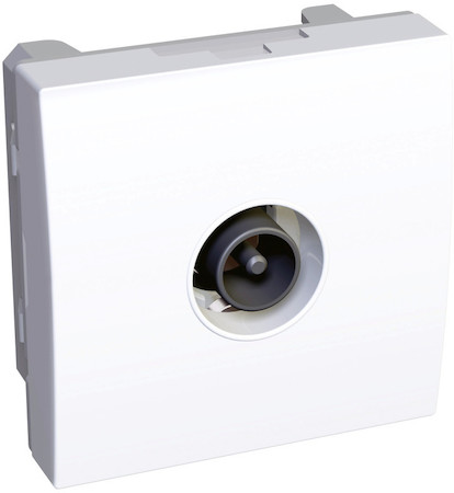 Schneider Electric ALB44311 ALTIRA TV РОЗЕТКА ОКОНЕЧНАЯ БЕЛАЯ RAL9003
