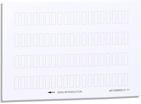 Schneider Electric ZBY4100 ЛИСТЫ С 76 МАРКИРОВКАМИ D22 8 X 27 MM