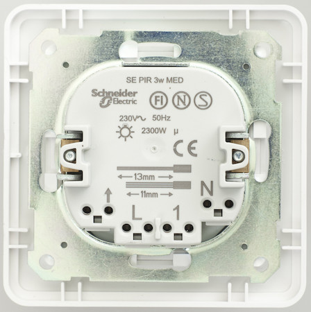 Schneider Electric DDS-251-18 ИК ДАТЧИК ДВИЖЕНИЯ PRO 2300ВТ, БЕЛЫЙ