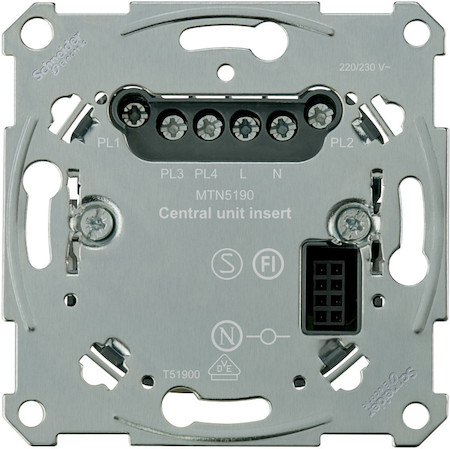 Schneider Electric MTN5190-0000 MERTEN D-Life PlusLink МЕХАНИЗМ центрального управления, 4 выхода