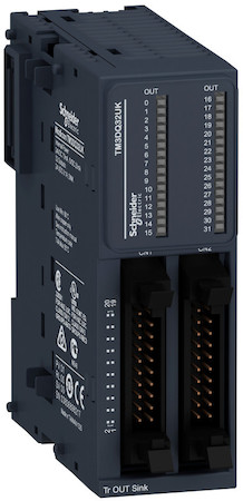 Schneider Electric TM3DQ32UK ДИСКРЕТНЫЙ МОДУЛЬ РАСШИРЕНИЯ ТМ3- 32 ВЫХОДОВ ТРАНЗИСТ ПРИЕМНИК НЕ10