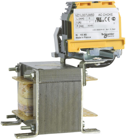 Schneider Electric ДРОССЕЛЬ СЕТЕВОЙ. 4А, 10мГн, VZ1L018UM20