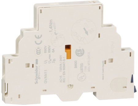 Schneider Electric GVAN11 ДОПОЛНИТЕЛЬНЫЕ КОНТАКТЫ МГНОВЕННОГО ДЕЙСТВИЯ НО+НЗ