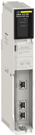 Schneider Electric 140CRA31200C Адаптер удаленного в/в RIO Ethernet