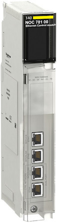Schneider Electric 140NOC78100C Мод. ком. Eth., 4 RJ45, CTRL, роут., пок