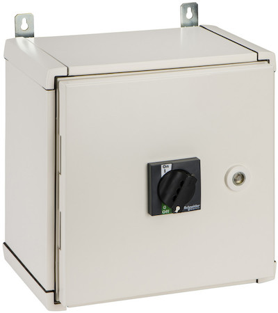 Schneider Electric 31208 ГЕРМЕТИЧНЫЙ МЕТАЛЛИЧЕСКИЙ ШКАФ IP55 INS40-160 ЧЕР.РУК
