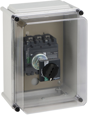 Schneider Electric 31204 ГЕРМ.ШКАФ IP55/ INS250 С ЧЁР ПОВ РУК