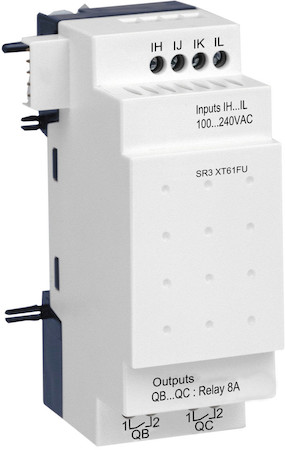 Schneider Electric SR3XT61FU МОДУЛЬ РАСШИР ДИСКР 4ВХ/2ВЫХ ~240В