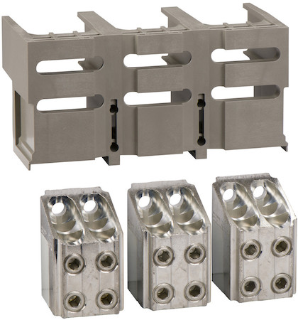 Schneider Electric 33640 3 КАБ.КОННЕКТОРА 4 X 240 MM.КВ С КРЫШКОЙ