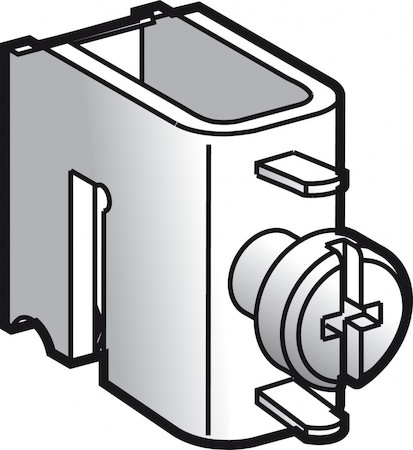 Schneider Electric LA9ZX01285 КЛЕММЫ ДЛЯ ПЛОСКИХ ШИН 5ММ, 1P, 270А, ПОД КАБЕЛЬ 4-35 ММ
