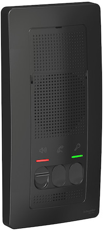 Schneider Electric BLNDA000016 BLANCA ПЕРЕГОВОРНОЕ УСТРОЙСТВО (ДОМОФОН), настен.монтаж, 4,5В, АНТРАЦИТ