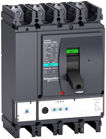 Schneider Electric LV433721 4П АВТОМ.ВЫКЛ. MIC2.3 630A NSX630HB1 (75кА при 690B)