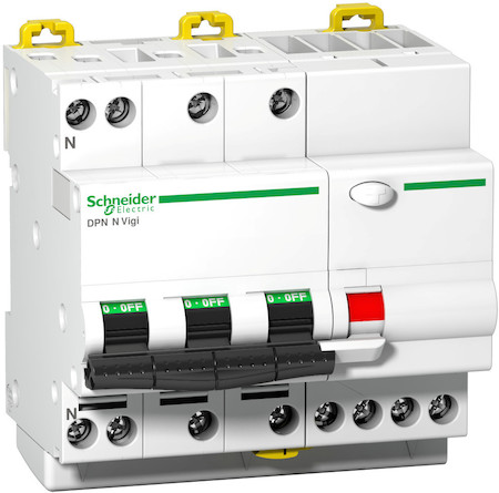 Schneider Electric A9D32732 ДИФФ.АВТ. DPN N VIGI 4П 6КА 32A C 30МA A