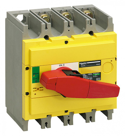 Schneider Electric 31128 ВЫКЛЮЧАТЕЛЬ-РАЗЪЕД. INS320 3П КРАС.-ЖЕЛТ.