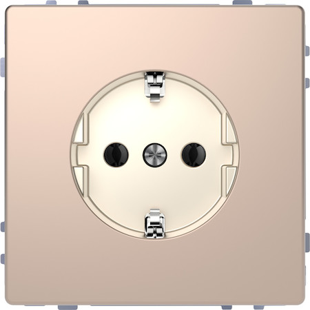 Schneider Electric MTN2301-6051 MERTEN D-Life РОЗЕТКА 16А, с з/к, без шт, ШАМПАНЬ