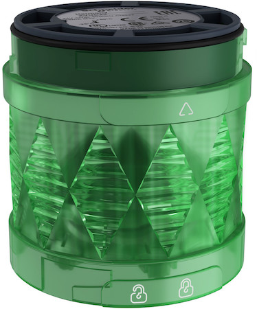 Schneider Electric XVUC23 СВЕТОВОЙ МОДУЛЬ СИГН. КОЛОННЫ, ЗЕЛЕНЫЙ, 24 В, LED