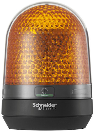 Schneider Electric XVR3B05 СИГНАЛЬНЫЙ МАЯК, ОРАНЖ., БЕЗ ЗУММ., 24В