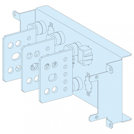Schneider Electric 04429 ВВОД.ПЛ.С СИЛ.И КОННЕК, 3 ПОЛЮСА, 250 A