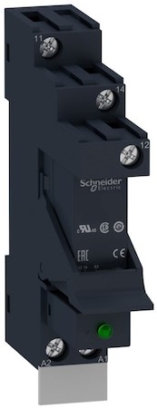 Schneider Electric RSB1A120B7PV КОМП.:РЕЛЕ,КОЛ.,СКОБА,МАРК,ВАР.,12А,~24В