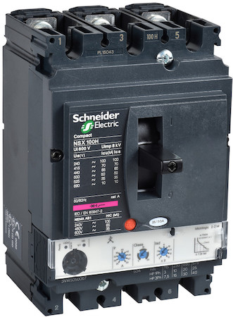 Schneider Electric LV431792 3П3Т АВТ. ВЫКЛ. MICR. 2.2 100A NSX250H