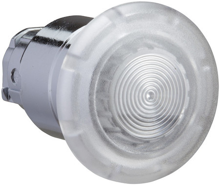 Schneider Electric ZB4BW413 ГОЛ. КНОП, ГРИБ, ПОДС., ПРУЖ. ВОЗВ.,БЕЛ.