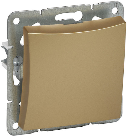 Schneider Electric WDE000411 ОДНОКЛАВИШНЫЙ ВЫКЛ. (СХ.1),МЕХ-М,ШАМПАНЬ