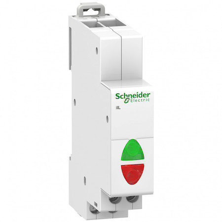 Schneider Electric A9E18325 СВЕТОВОЙ ИНДИКАТОР iIL КРАСНЫЙ+ЗЕЛЕНЫЙ 230В