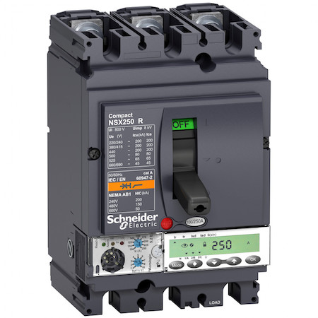 Schneider Electric LV433518 3П АВТОМ.ВЫКЛ. M5.2E 100A NSX250R(200кА при 415В, 45кА при 690B)