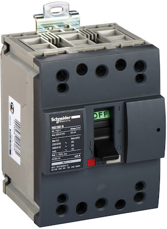 Schneider Electric 28622 АВТ.ВЫКЛ. NG160N 25kA TM100D 3П3T