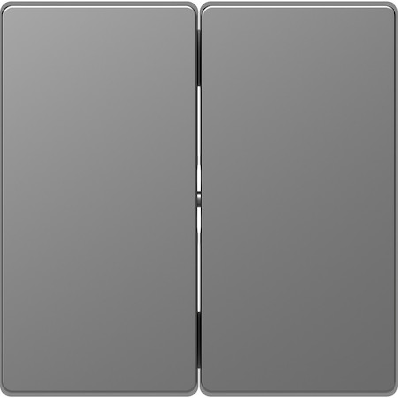 Schneider Electric MTN3400-6036 MERTEN D-Life КЛАВИША 2-ная, НЕРЖ. СТАЛЬ