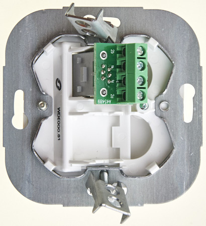 Schneider Electric WDE000181 ДУЭТ РОЗЕТКА телефонная RJ11, механизм, БЕЛЫЙ