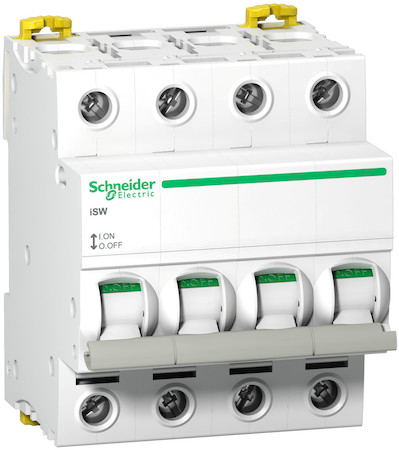 Schneider Electric A9S65440 ВЫКЛЮЧАТЕЛЬ НАГРУЗКИ iSW 4П 40A