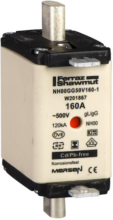 Schneider Electric DF2FGN160 ПРЕДОХРАНИТЕЛЬ ТИП GG,РАЗМЕР 00.160А