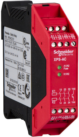 Schneider Electric XPSAC5121P PREVENTA МОДУЛЬ БЕЗОПАСНОСТИ КАТ. 3 24В
