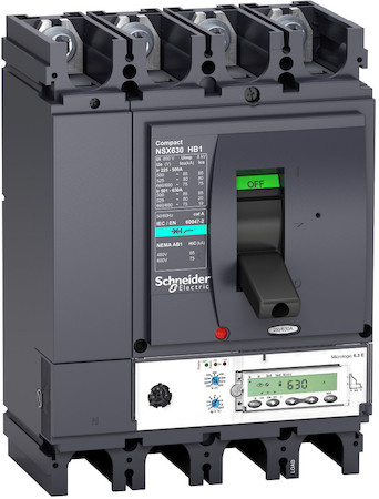 Schneider Electric LV433727 4П АВТОМ.ВЫКЛ. MIC6.3E 630A NSX630HB1 (75кА при 690B)