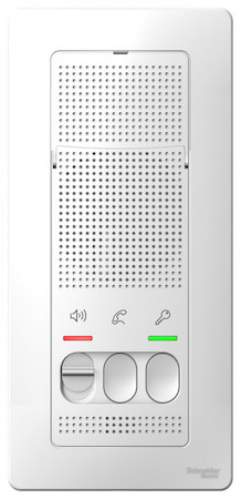 Schneider Electric BLNDA000011 BLANCA ПЕРЕГОВОРНОЕ УСТРОЙСТВО (ДОМОФОН), настен.монтаж, 4,5В, БЕЛЫЙ