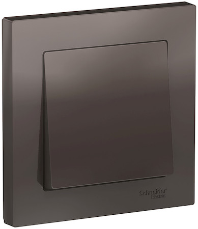 Schneider Electric ATN000612 ATLASDESIGN 1-клавишный ВЫКЛЮЧАТЕЛЬ, сх.1, 10АХ, в сборе, МОККО