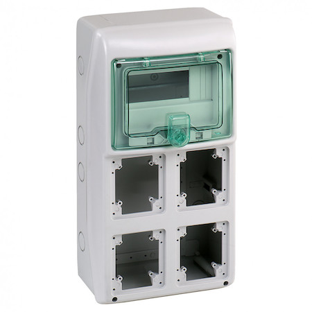 Schneider Electric 13179 ЩИТ KAEDRA IP65 8МОД. + 4ОТВ.