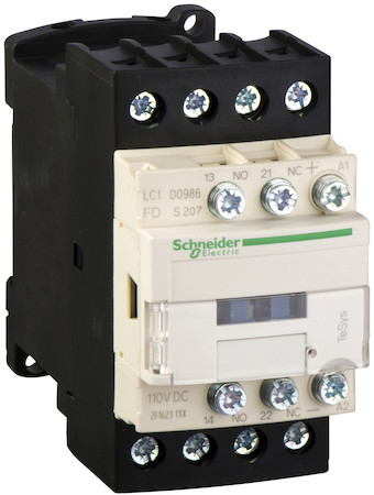 Schneider Electric LC1D0986FDS207 КОНТАКТОР.3Р,9A,НО+НЗ,110В.DC.КОЛЬЦ,ПОНИЖ .ПОТРЕБ. ДЛЯ ЖЕЛЕЗНОДОРОЖ.НОЙ ОТРАСЛИ