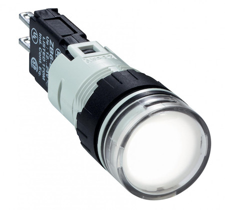 Schneider Electric СИГН. ЛАМПА 16ММ 12-24В БЕЛАЯ XB6AV1BB