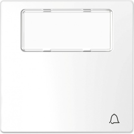 Schneider Electric MTN3325-6035 MERTEN D-Life КЛАВИША с линзой для LED модуля, сим. звонок, БЕЛ. ЛОТОС