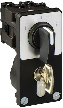 Schneider Electric K1D002UZ4 ПЕРЕКЛЮЧАТЕЛЬ12А ЧЕРНЫЙ С КЛЮЧЕМ